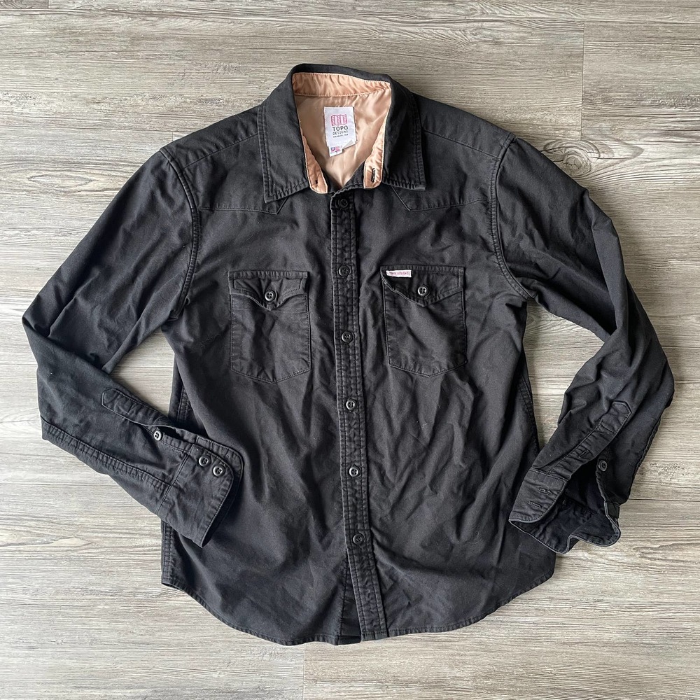 Topo Designs Cotton Button Down Shirt